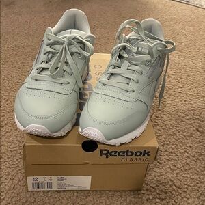 Reebok Classic Pastel Green Sneakers